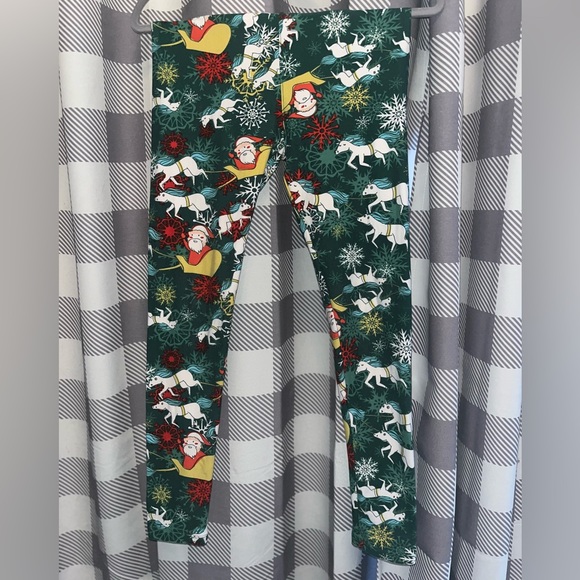LuLaRoe holiday Leggings - Picture 2 of 3
